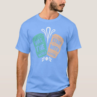 コーヒーから始まるルールヘの世界 ギフト Tシャツ