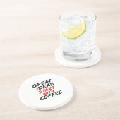 コーヒーから始まる素晴らしいアイデア コースター (側面)