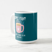 コーヒーから始めよう コーヒーマグカップ (正面左)