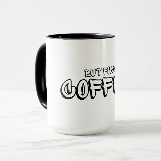コーヒーから始めよう マグカップ (正面左)