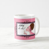 コーヒーから始め、バブリーで終わる… コーヒーマグカップ (正面右)