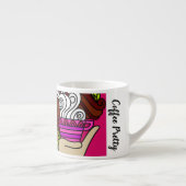 コーヒーかわいらしいファンタジー2 エスプレッソカップ (右)