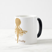 コーヒーかわいらしルーツ変形マグカップ モーフィングマグカップ (正面右)