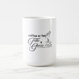 コーヒーか紅茶か？ モーフィングマグカップ