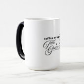 コーヒーか紅茶か？ モーフィングマグカップ (正面左)