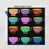 コーヒーか紅茶か？- SRF 招待状 (正面/裏面)