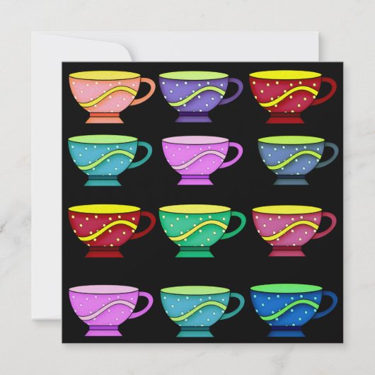 コーヒーか紅茶か？- SRF 招待状 (正面)