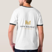 コーヒーがあなたを呼んでいる Tシャツ (裏面フル)