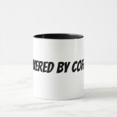 コーヒーがあればやる気が出る マグカップ (中央)