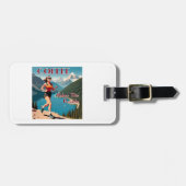 コーヒーがこの可能な走 ラゲッジタグ (正面横)