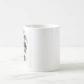 コーヒーがすべてを動かすマグ コーヒーマグカップ (中央)