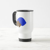 コーヒーができたら起こして クマの寝顔 トラベルマグ (正面左)