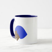コーヒーができたら起こして クマの寝顔  マグカップ (正面左)