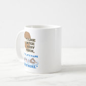 コーヒーがとても好きです コーヒーマグカップ (正面左)