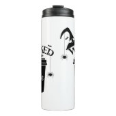 コーヒーがないとダメ - ウィッチなコーヒー好き タンブラー (正面)