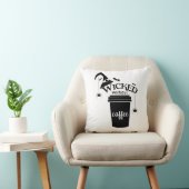 コーヒーがないと邪悪 - 面白い魔女コーヒー好き クッション (椅子)