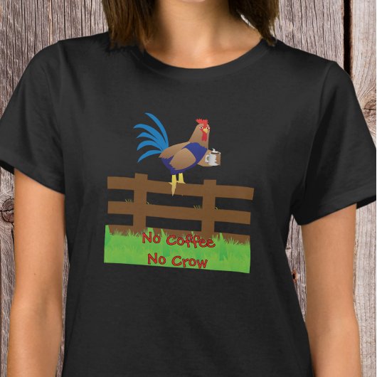 コーヒーがなければクラウンはつかない Tシャツ