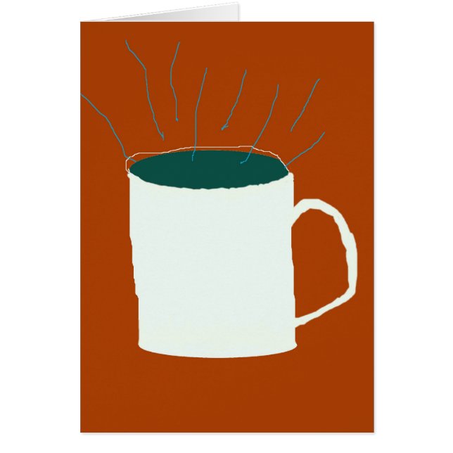 コーヒーが付いている静物画 (正面)