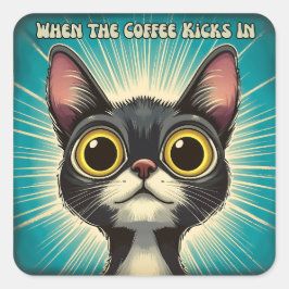 コーヒーが入った時蹴に スクエアシール