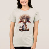 コーヒーが入るのを待つ トライブレンドTシャツ (正面)