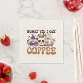 コーヒーが入るまで怖い スタンダードカクテルナプキン (インサイチュ)