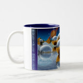 コーヒーが多い！～マグカップ ツートーンマグカップ (左)