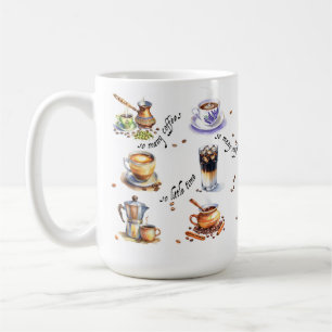 コーヒーが多くて時間が無い コーヒーマグカップ