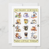 コーヒーが多くて時間が無い シーズンカード (正面)