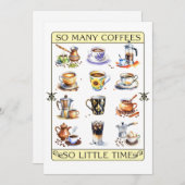 コーヒーが多くて時間が無い シーズンカード (正面/裏面)