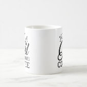 コーヒーが大好きな女の子 コーヒーマグカップ (中央)