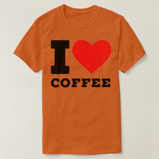 コーヒーが大好き5 Tシャツ (デザイン正面)