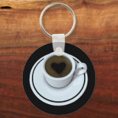 コーヒーが大好き キーホルダー (正面)
