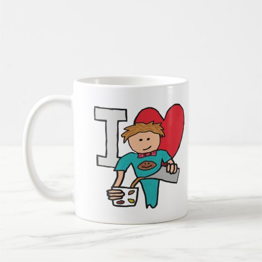 コーヒーが大好き コーヒーマグカップ (左)