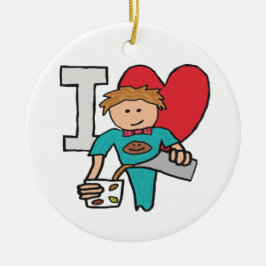 コーヒーが大好き セラミックオーナメント