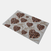 コーヒーが大好き ドアマット (アングル)