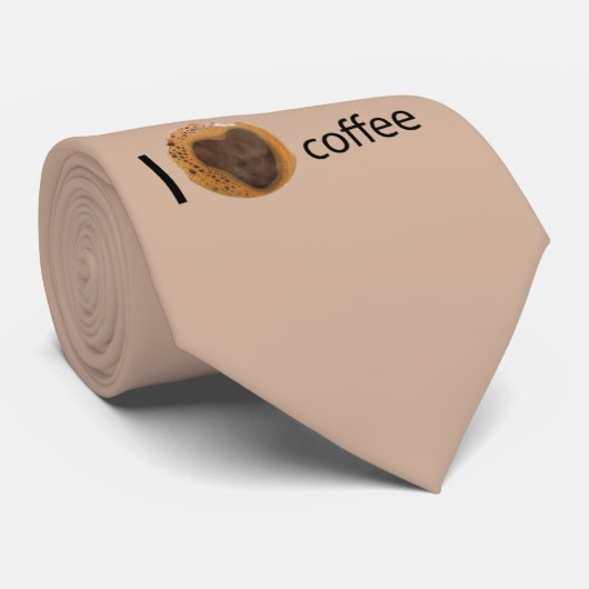 コーヒーが大好き ネクタイ (ロール)