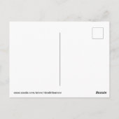 コーヒーが大好き ポストカード (裏面)