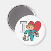 コーヒーが大好き マグネット (正面/裏面)