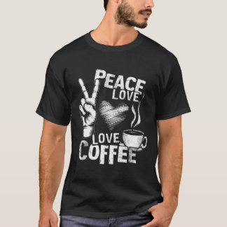 コーヒーが大好き Tシャツ