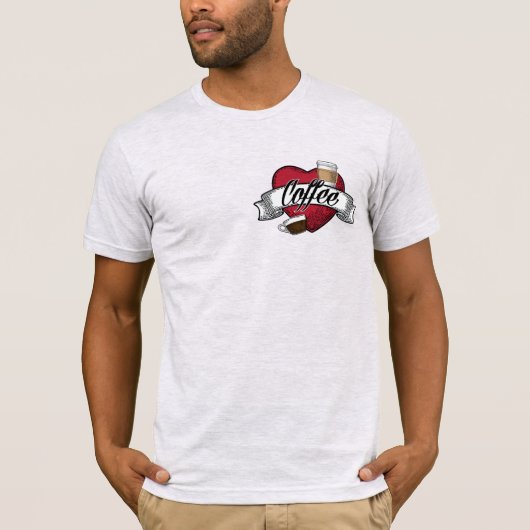 コーヒーが大好き Tシャツ (正面)