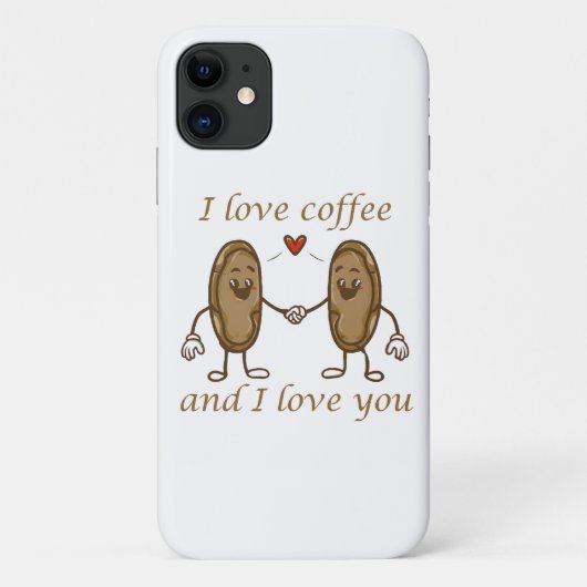 コーヒーが好きであなたが好き Case-Mate iPhoneケース (裏面)