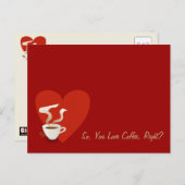 コーヒーが好きでしょ？ ポストカード (正面/裏面)