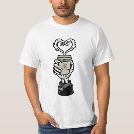 コーヒーが好きな人におすすめのTシャツ Tシャツ (正面)