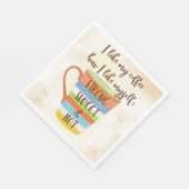 コーヒーが好き スタンダードランチョンナプキン (角)