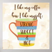 コーヒーが好き ポスター (正面)