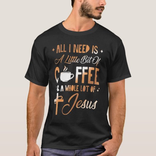 コーヒーが少しと大量の Tシャツ (正面)