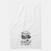 コーヒーが強く、月曜日が短くなったら キッチンタオル (縦)