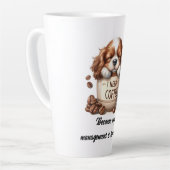 コーヒーが必要だ カフェラテマグ (左アングル)