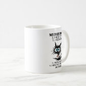 コーヒーが必要な4つの気分昼寝猫コーヒー コーヒーマグカップ (正面右)