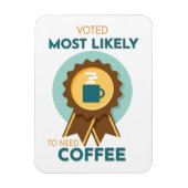 コーヒーが必要になりやすい マグネット (縦)